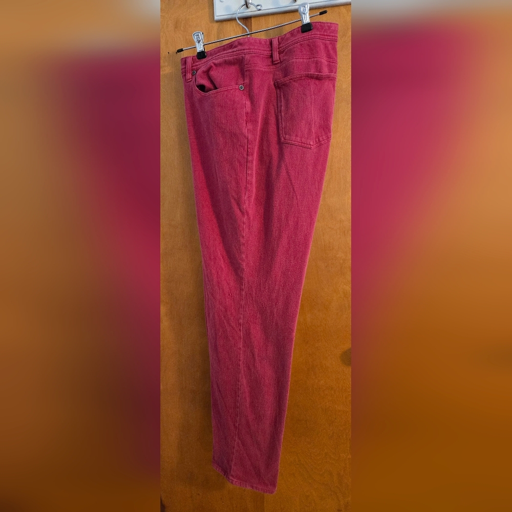 Coldwater Creek Women's Red Jeans Size 20W